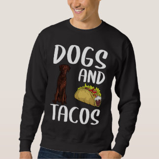 Sweatshirt Chiens Et Tacos Curly Retriever Mexicain