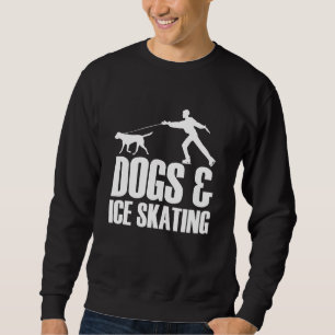 Sweatshirt Chiens Ice Figure Patinage Chien Propriétaire Pati