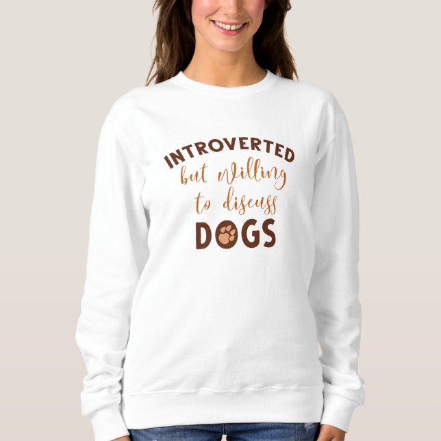 Sweatshirt Chiens introduits (Devant)