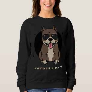 Sweatshirt Chiens Pitbull Papa
