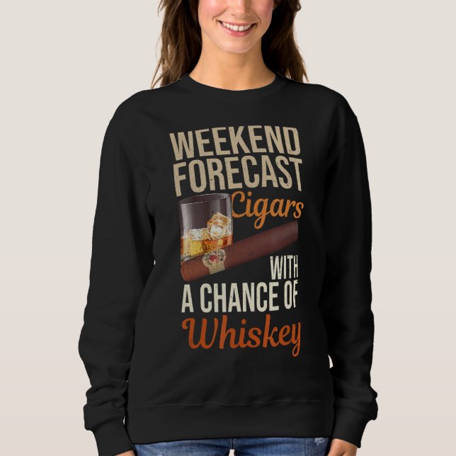 Sweatshirt Chiffres Et Whiskey Scotch Bourbon (Devant)