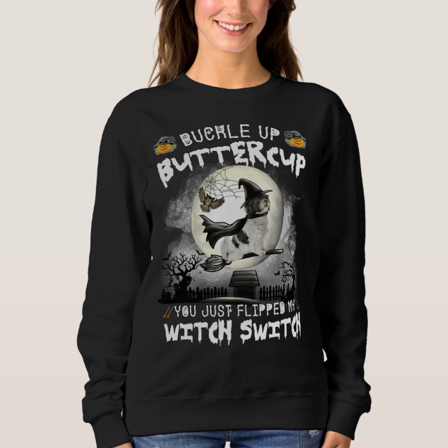 Sweatshirt Chih Tzu Chien sorcier commutateur (Devant)