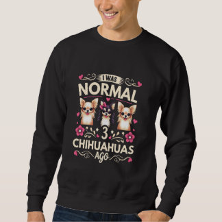 Sweatshirt Chihuahua Chemises Filles Chihuahua Lover Femmes 3