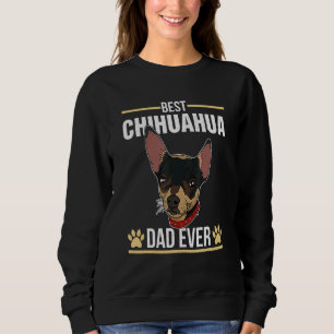 Sweatshirt Chihuahua Chien dit Maman Papa Marche Éleveur 3