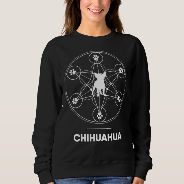 Sweatshirt Chihuahua Chien Love (Devant)