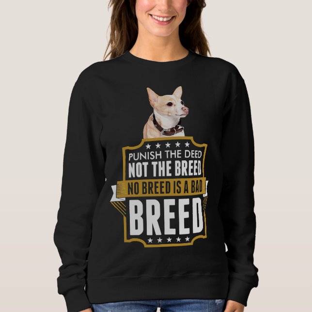 Sweatshirt Chihuahua de race (Devant)