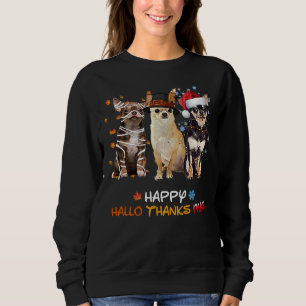 Sweatshirt Chihuahua Hallo Thanksmas