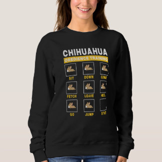 Sweatshirt Chihuahua Obedience Training Guide de chien à l'in