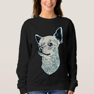 Sweatshirt Chihuahua Tattoo