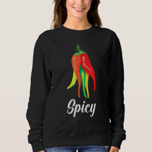 Sweatshirt Chili Épicé Légumes épicés épices Poivre aux fruit