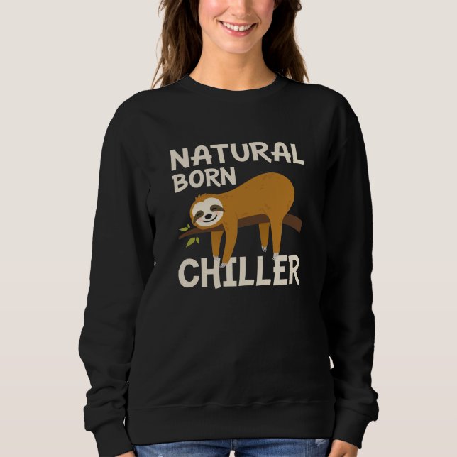 Sweatshirt Chiller naturel né (Devant)