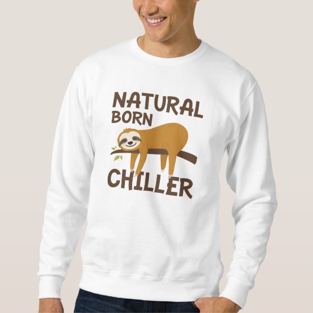Sweatshirt Chiller naturel né (Devant)