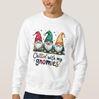 Sweatshirt Chillin' avec mes gnomes