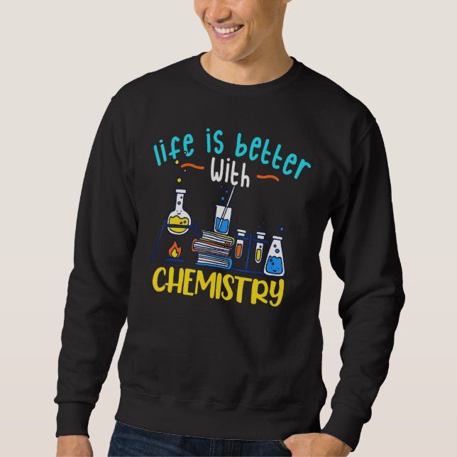 Sweatshirt Chimie avec chimie (Devant)