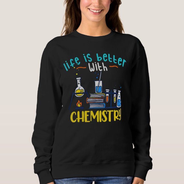 Sweatshirt Chimie avec chimie (Devant)