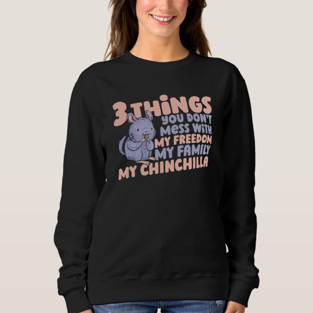 Sweatshirt Chinchilla Pet 2 (Devant)
