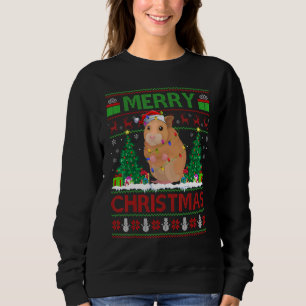 Sweatshirt Chinchilla Xmas Tree laide Père Noël Chinchilla Ch