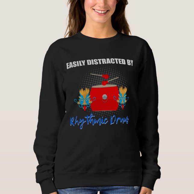 Sweatshirt Chinese Boat Racing Quote for Dragon Boat Coach  1 (Devant)