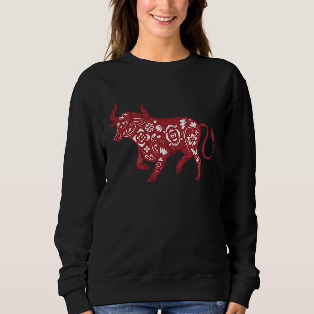 Sweatshirt Chinese New Year 2021  Year of the Ox (Devant)