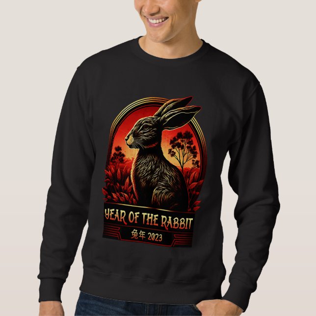 Sweatshirt Chinese New Year 2023 Zodiac Lunar New Year Of The (Devant)