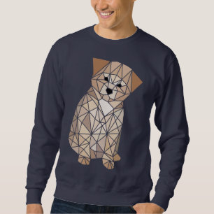 Sweatshirt Chiot de polygone