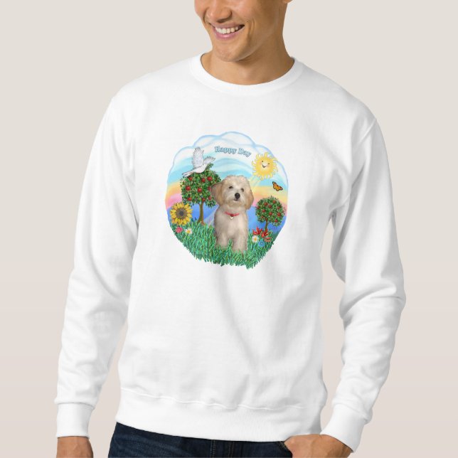 Sweatshirt Chiot Havanais (Devant)