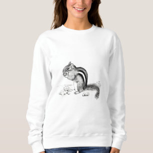 Sweatshirt Chipmunk et Acorns