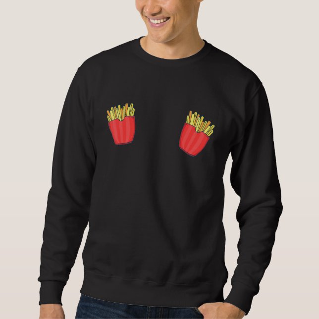 Sweatshirt Chips frites frites (Devant)