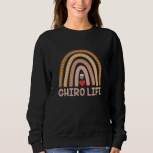 Sweatshirt Chiropratique Chiro Vie Spine Chiropraticien