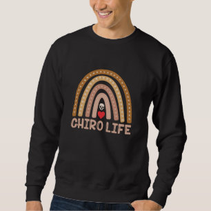 Sweatshirt Chiropratique Chiro Vie Spine Chiropraticien