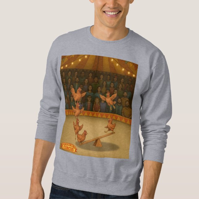 Sweatshirt Chirpy Chickens acrobat squad (Devant)