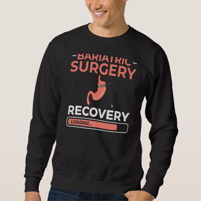 Sweatshirt Chirurgie bariatrique Manche de récupération dériv (Devant)