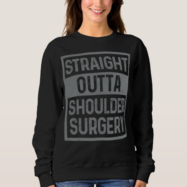 Sweatshirt Chirurgie de l'épaule droite Remplacement conjoint (Devant)