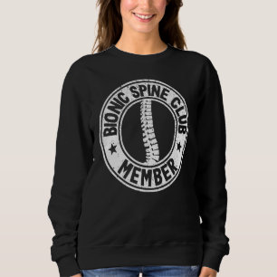 Sweatshirt Chirurgie de membre du club de colonne vertébrale 