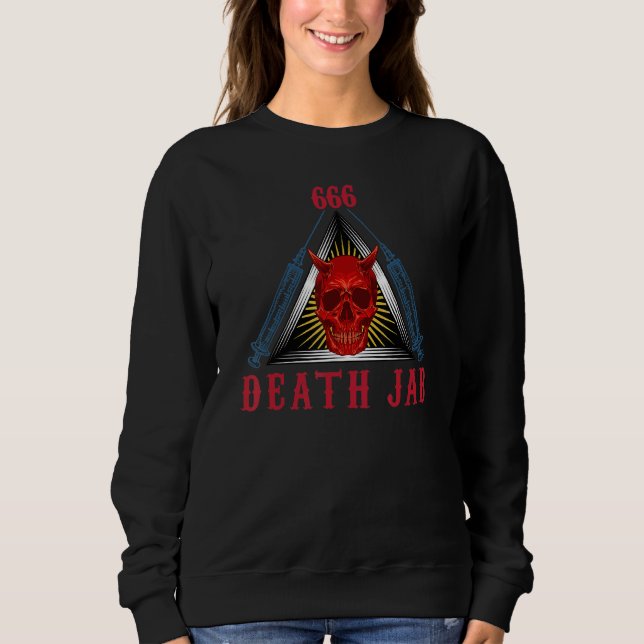 Sweatshirt Chirurgie Satanique Occulte Sorcière Goth Evil 666 (Devant)