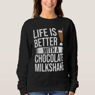 Sweatshirt Chocolat Milkshake Lait Choco Shake Boire