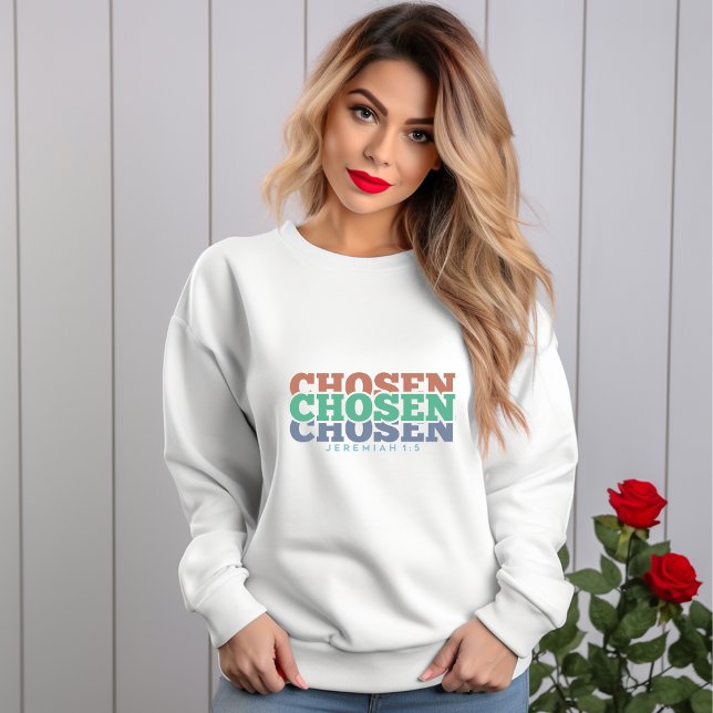 Sweatshirt Choisi - Jérémie 1:5 (Créateur téléchargé)