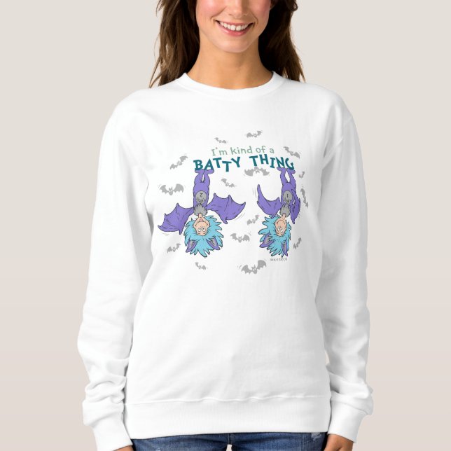 Sweatshirt Chose Un Chose Deux Espèce de Chose Bizarre (Devant)