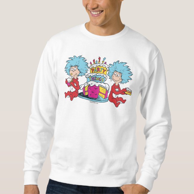 Sweatshirt Chose Un Chose Deux Fête Choses (Devant)