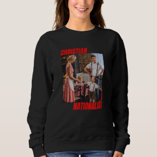 Sweatshirt Chrétien nationaliste conservateur Christian Mom B
