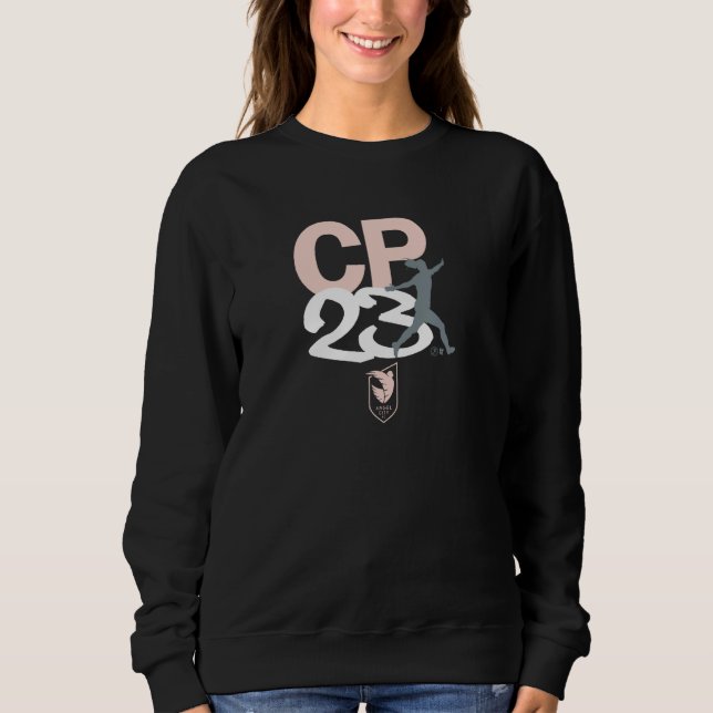 Sweatshirt Christen Press CP23 Angel City FC  NWSL Soccer (Devant)