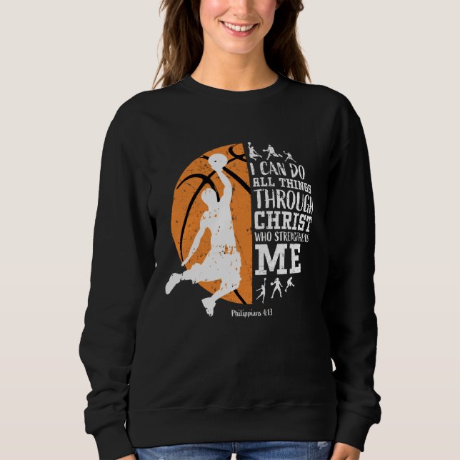 Sweatshirt Christian Basketball Tank Tops Men Boys Youth Phil (Devant)