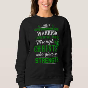 Sweatshirt Christian Gastroparesis Guerrier Je Peux Faire Tou