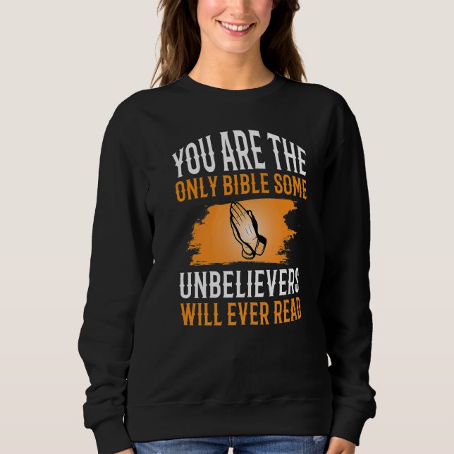 Sweatshirt Christian God Community Top Team Jesus (Devant)