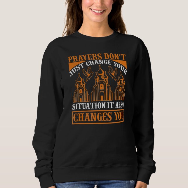 Sweatshirt Christian God Community Top Team Jesus 13 (Devant)