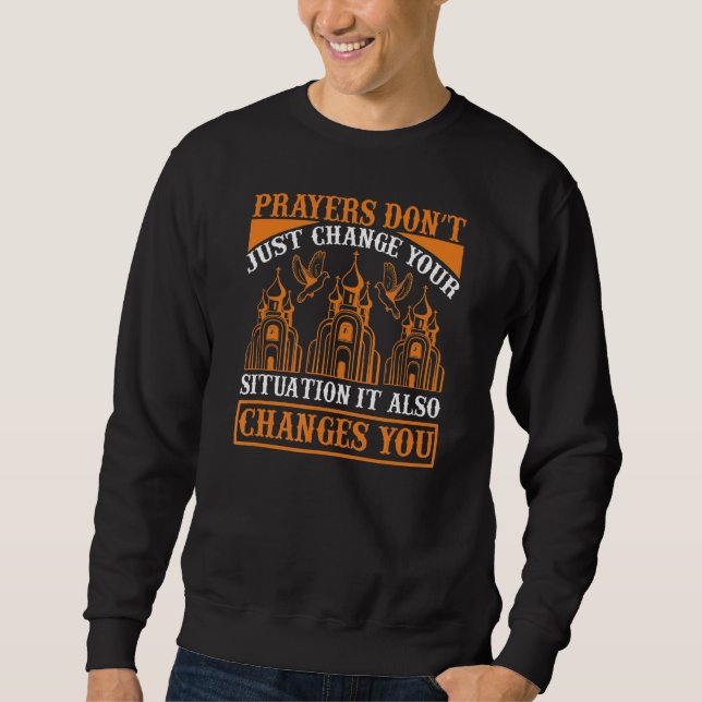Sweatshirt Christian God Community Top Team Jesus 13 (Devant)