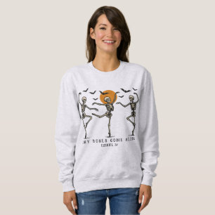 Sweatshirt Christian Halloween Dry Bones Reviennent à la Vie