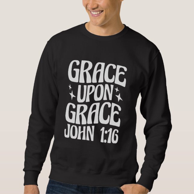 Sweatshirt Christian Jean 116 Grâce sur Grâce 1 (Devant)