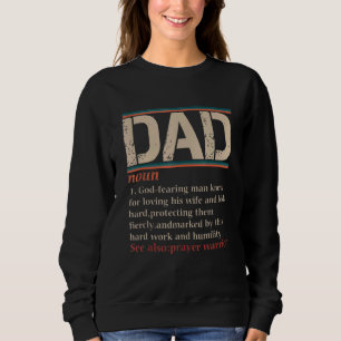 Sweatshirt Christian Papa Définition Fête des pères Papa 2