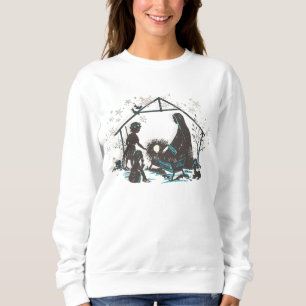 Sweatshirt Christian Religieux Bébé Jésus Nativité de Noël